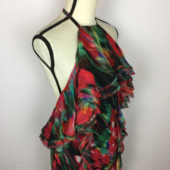 Jason Wu Multicolor Halter Dress - Picture 8 of 16